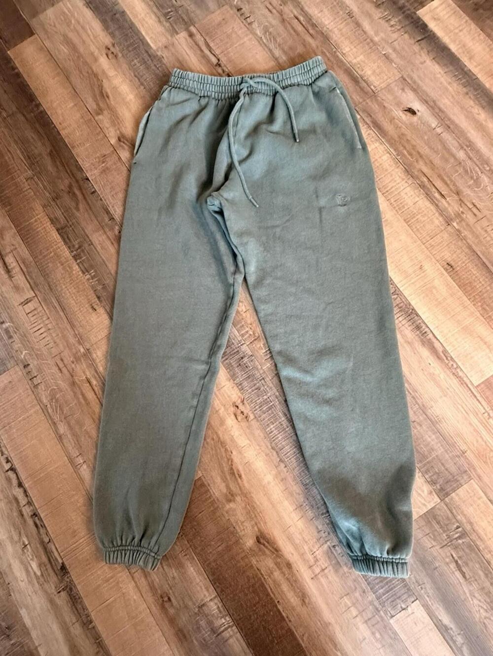 Victoria’s Secret PINK Joggers Women’s X-Small Pink Green Logo Sweatpants